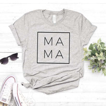 Load image into Gallery viewer, MAMA SQUARE WOMAN SHORT SLEEVE T-SHIRT
