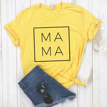 Load image into Gallery viewer, MAMA SQUARE WOMAN SHORT SLEEVE T-SHIRT

