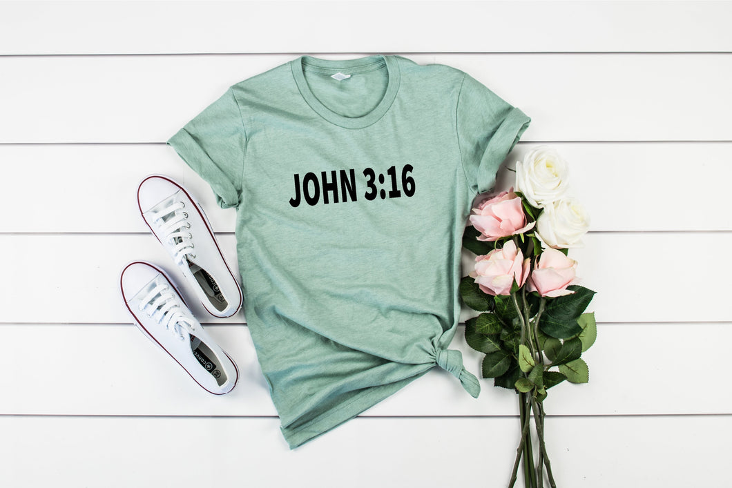John 3:16 Short Sleeve Shirt