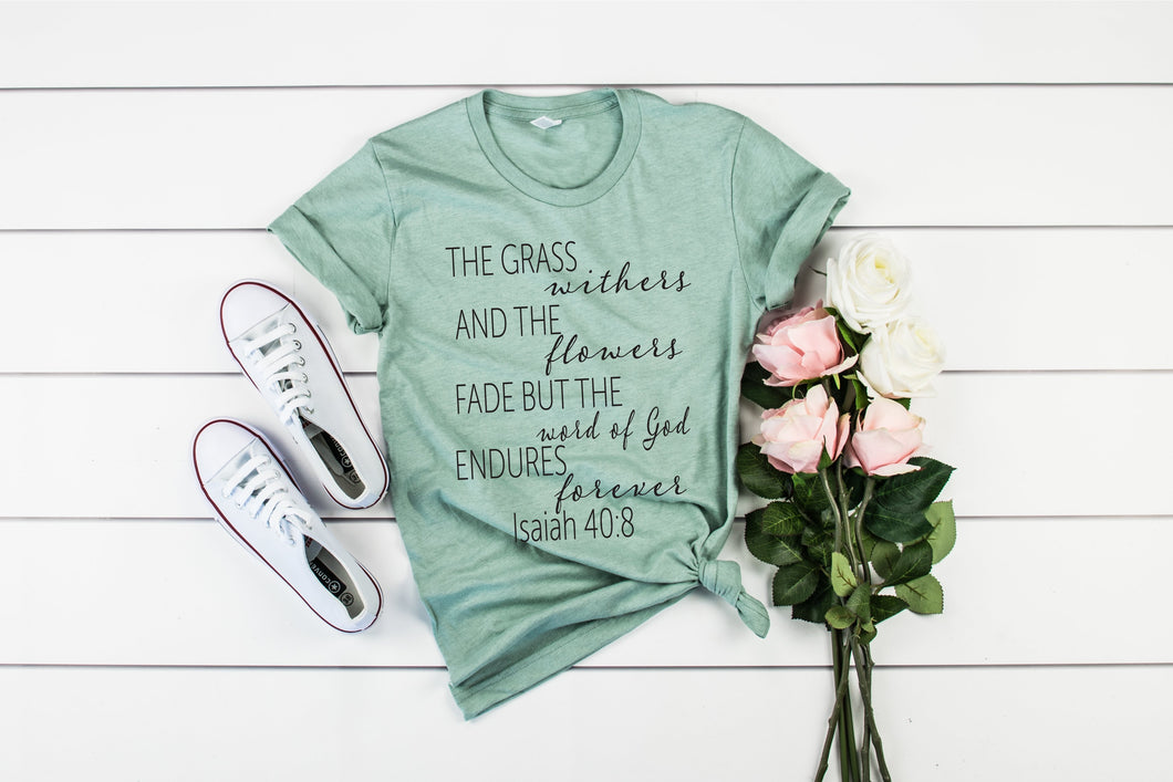 The Word Of God Endured Forever Short Sleeve Shirt